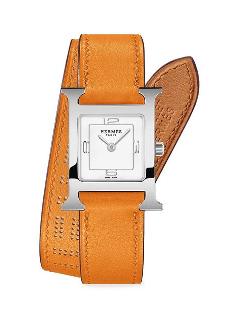 complete list hermes ladies watch|hermes stainless steel watches.